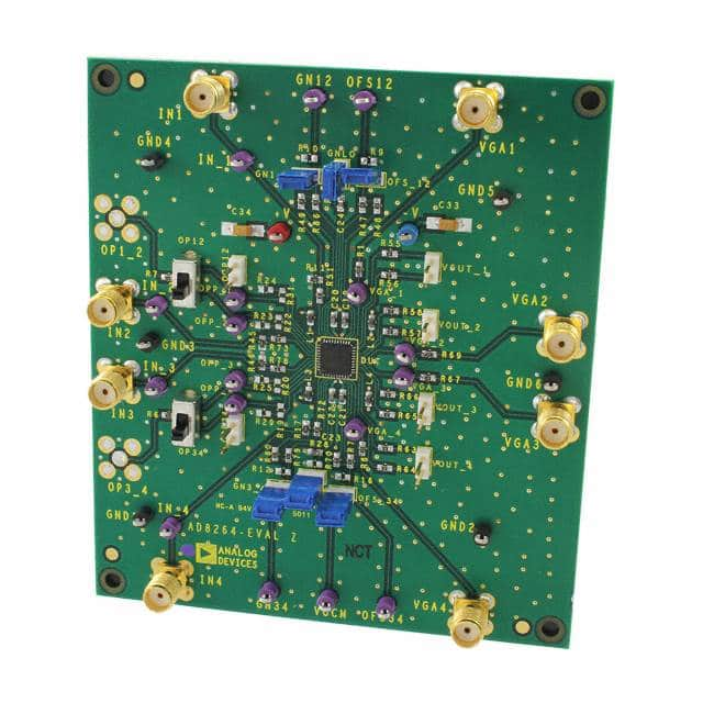 AD8264-EVALZ Analog Devices Inc.                                                                    BOARD EVAL FOR AD8264 VGA