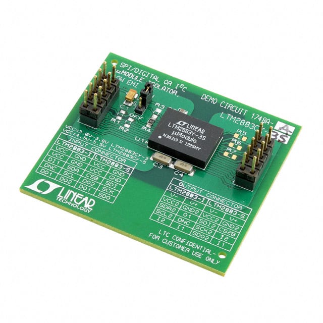 DC1748A-A Linear Technology/Analog Devices                                                                    BOARD EVAL FOR LTM2883