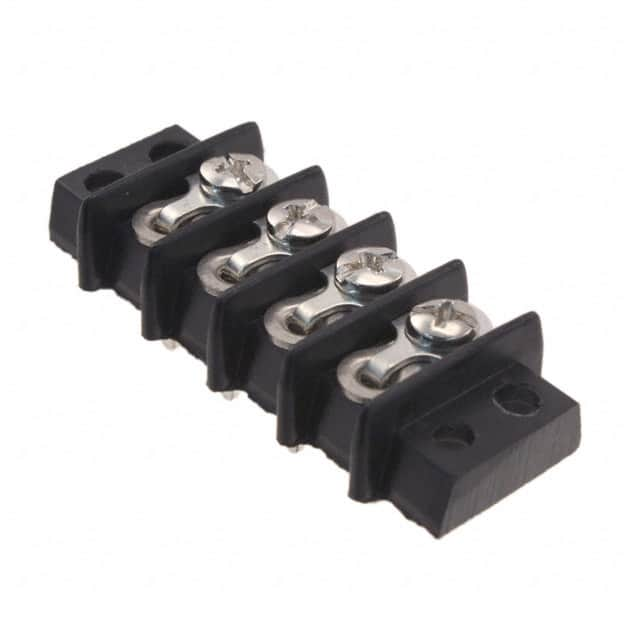 4-140-Y Cinch Connectivity Solutions                                                                    CONN BARRIER STRIP 4CIRC 0.375