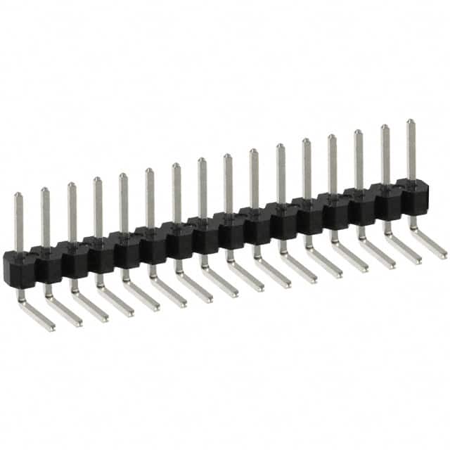 PEC16SBBN Sullins Connector Solutions                                                                    CONN HEADER .100 SINGL R/A 16POS