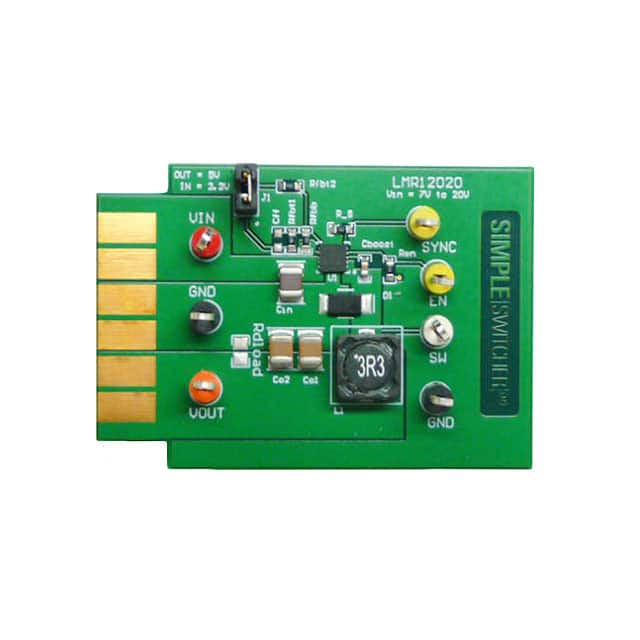 LMR12020XSDEVM/NOPB Texas Instruments                                                                    MODULE EVAL FOR LMR12020