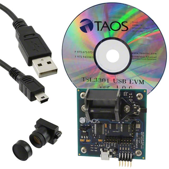 TSL3301 USB-EVM ams                                                                    EVAL MODULE USB FOR TSL3301