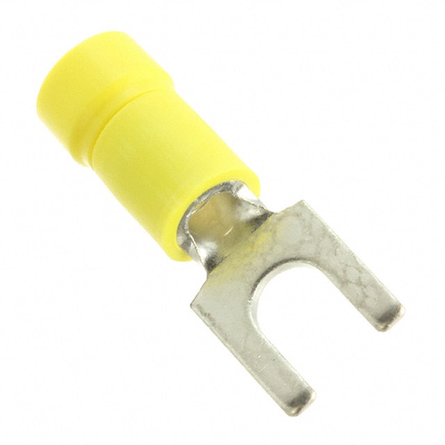 PV10-10F-D Panduit Corp                                                                    CONN SPADE TERM 10-12AWG #10 YEL