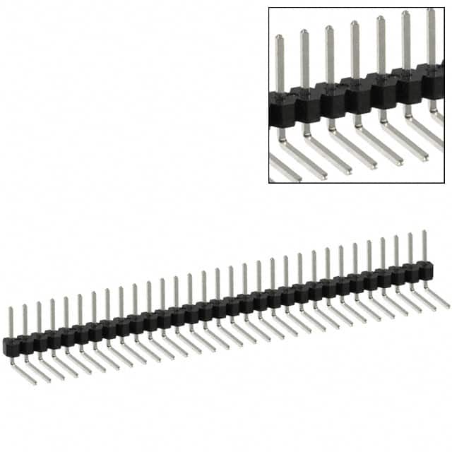 PEC31SBCN Sullins Connector Solutions                                                                    CONN HEADER .100 SINGL R/A 31POS