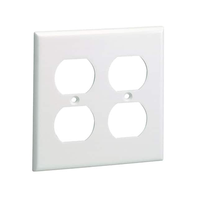 CP106WH-2G Panduit Corp                                                                    FACEPLATE 2 GANG WHITE