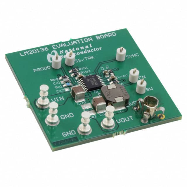 LM20136MHEVAL Texas Instruments                                                                    BOARD EVALUATION FOR LM20136MH