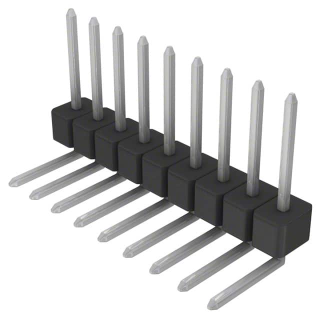 PEC09SGBN Sullins Connector Solutions                                                                    CONN HEADER .100 SINGL R/A 9POS
