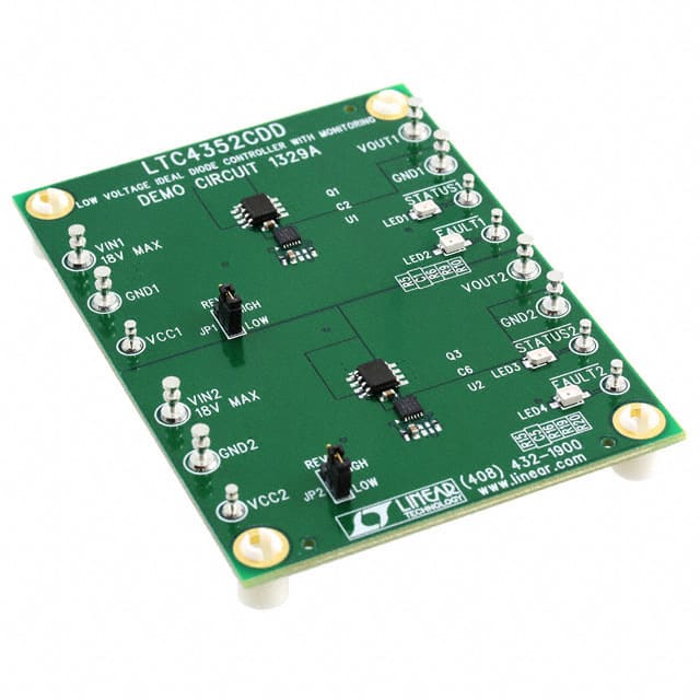 DC1329A Linear Technology/Analog Devices                                                                    BOARD DEMO FOR LTC4352