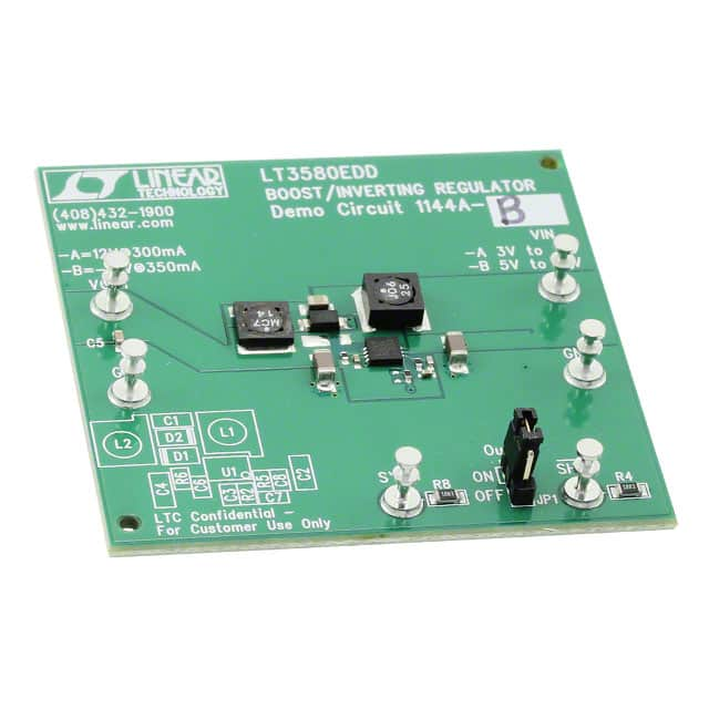 DC1144A-B Linear Technology/Analog Devices                                                                    EVAL BOARD INVERTING REG LT3580