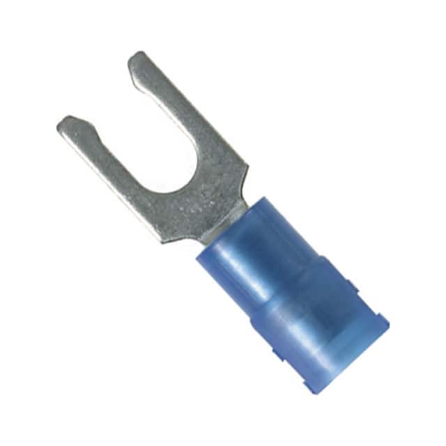 PN14-6LFW-C Panduit Corp                                                                    CONN SPADE TERM 14-16AWG #6 BLU