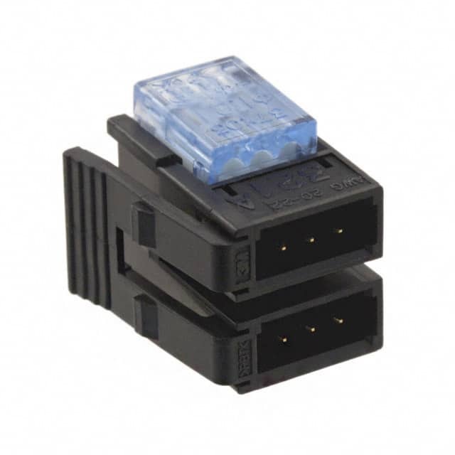 37106-2165-0W0 FL 3M                                                                    CONN PLUG 6POS(3X2) 22-20AWG BLU