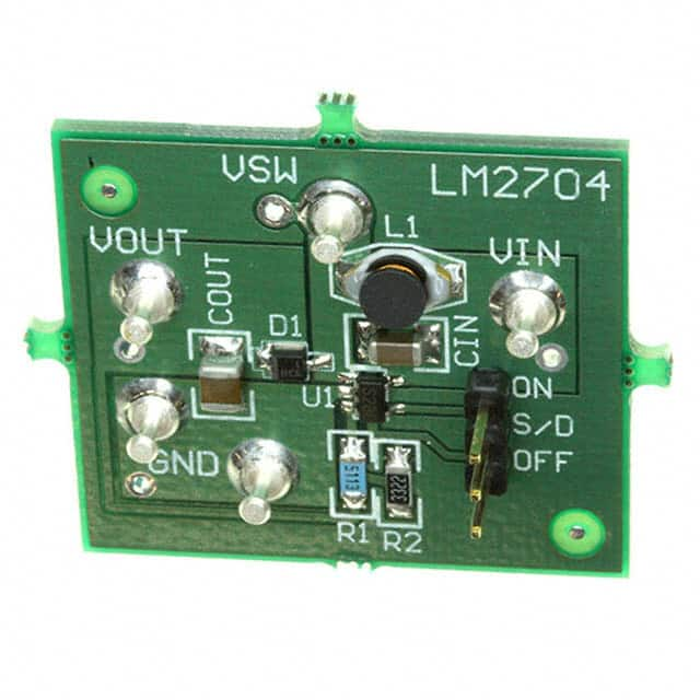 LM2704EV Texas Instruments                                                                    BOARD EVALUATION LM2704