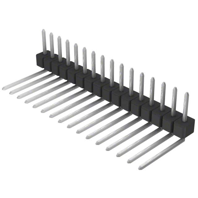 PEC16SBDN Sullins Connector Solutions                                                                    CONN HEADER .100 SINGL R/A 16POS