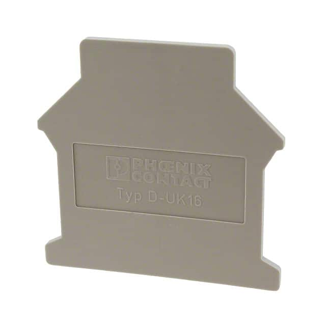 3006027 Phoenix Contact                                                                    END COVER GRAY