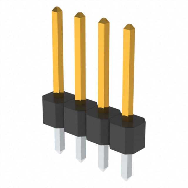 PBC04SFAN Sullins Connector Solutions                                                                    CONN HEADER .100 SINGL STR 4POS