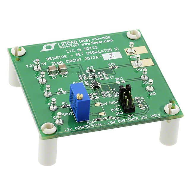 DC2073A-I Linear Technology/Analog Devices                                                                    DEMO BOARD OSC PROGRAMABLE