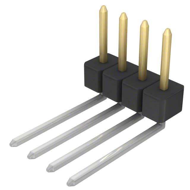 PBC04SBDN Sullins Connector Solutions                                                                    CONN HEADER .100 SINGL R/A 4POS