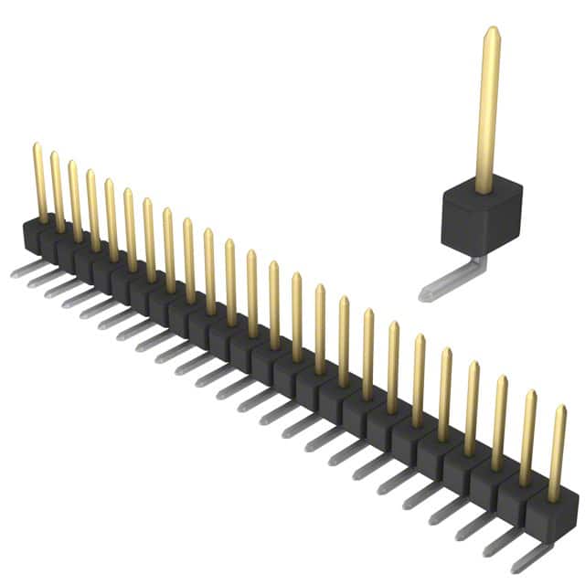 PBC24SGAN Sullins Connector Solutions                                                                    CONN HEADER .100 SINGL R/A 24POS