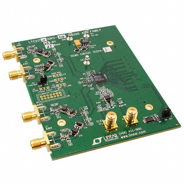 DC1525A-F Linear Technology/Analog Devices                                                                    BOARD DEMO 25MSPS LTC2170-14