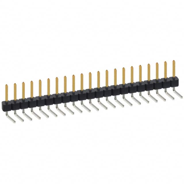 PBC21SBBN Sullins Connector Solutions                                                                    CONN HEADER .100 SINGL R/A 21POS