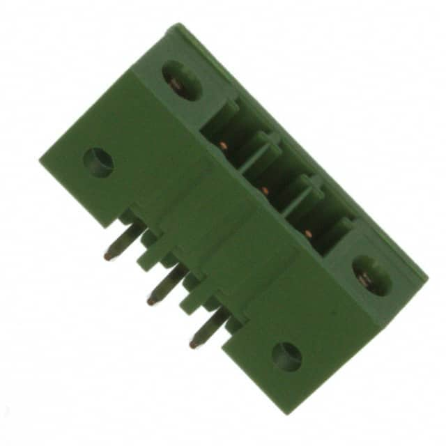 284539-3 TE Connectivity AMP Connectors                                                                    TERM BLOCK HDR 3POS 90DEG 3.5MM