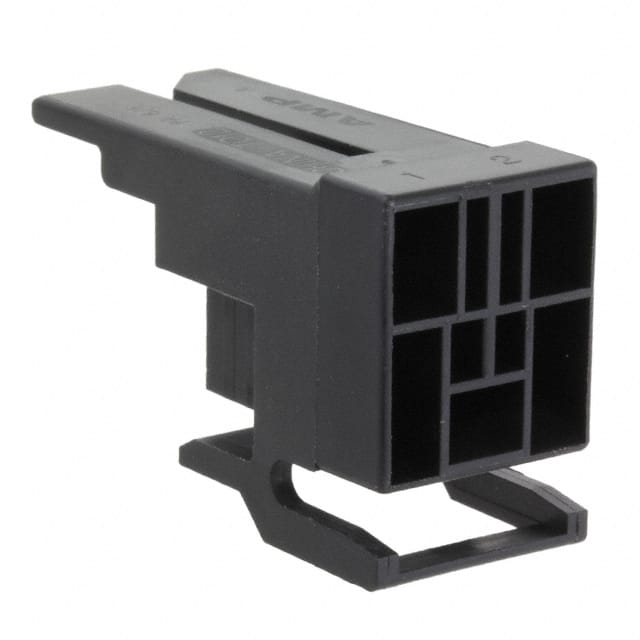 521116-2 TE Connectivity AMP Connectors                                                                    3CIRTIMERMTRHSG V-0 BLK