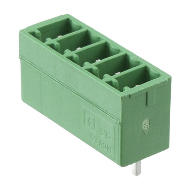 1843635 Phoenix Contact                                                                    TERM BLOCK HDR 5POS VERT 3.5MM