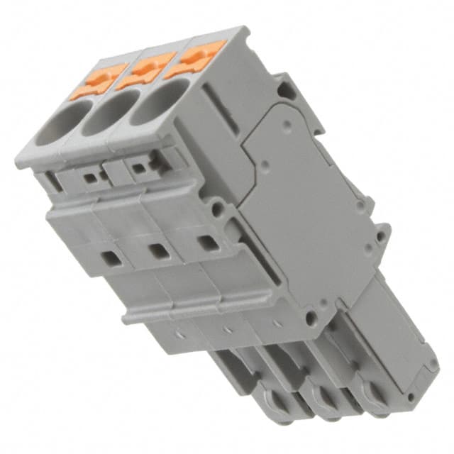 3061583 Phoenix Contact                                                                    TERM BLOCK PLUG 3POS STR