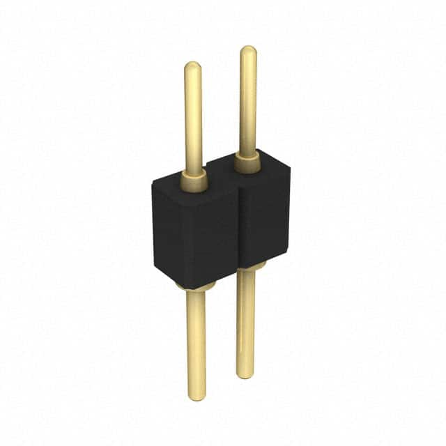 350-10-102-00-001101 Preci-Dip                                                                    CONN HDR 2POS T/H 0.100 GOLD