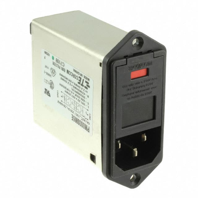 PM000SM6E TE Connectivity AMP Connectors                                                                    PWR ENT MOD RCPT IEC320-C14 PNL