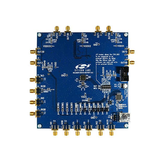 SI5344-EVB Silicon Labs                                                                    EVAL BOARD SI5344 CLOCK GEN