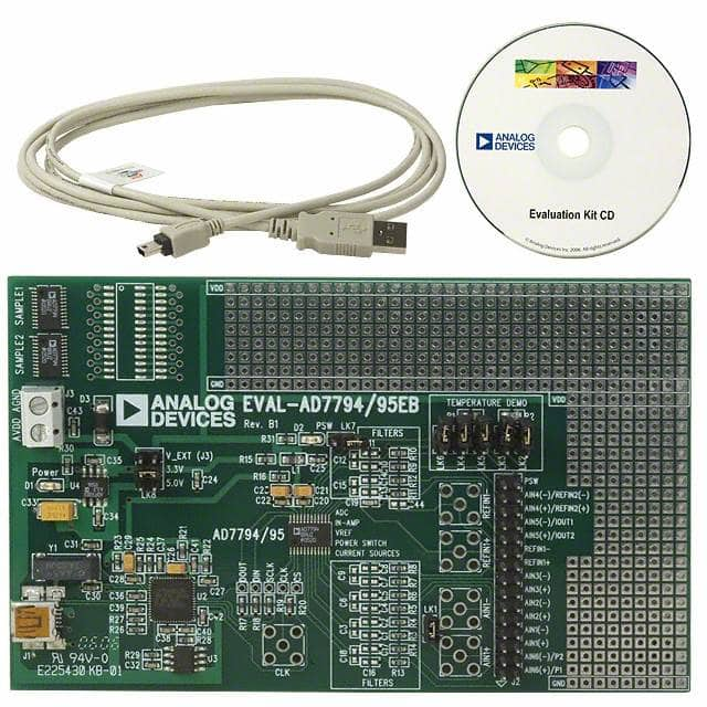 EVAL-AD7794EBZ Analog Devices Inc.                                                                    BOARD EVALUATION FOR AD7794