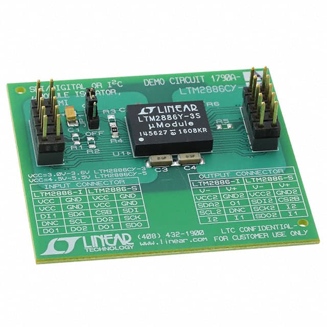 DC1790A-A Linear Technology/Analog Devices                                                                    DEMO BOARD FOR LTM2886-3S