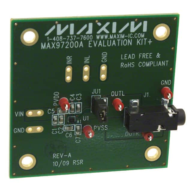 MAX97200AEVKIT+ Maxim Integrated                                                                    KIT EVALUATION FOR MAX97200