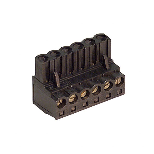 1596090000 Weidmuller                                                                    TERM BLOCK PLUG 6POS STR 5MM