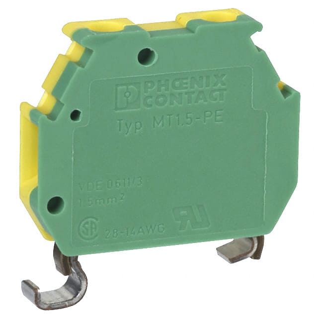 3100318 Phoenix Contact                                                                    CONN TERM BLK GROUND 14-30AWG