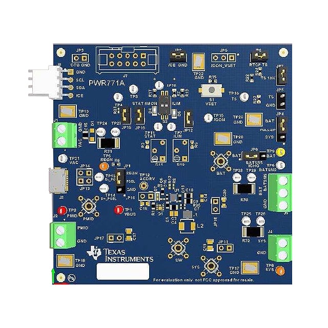 BQ25600EVM-771 Texas Instruments                                                                    EVAL BOARD FOR BQ25600
