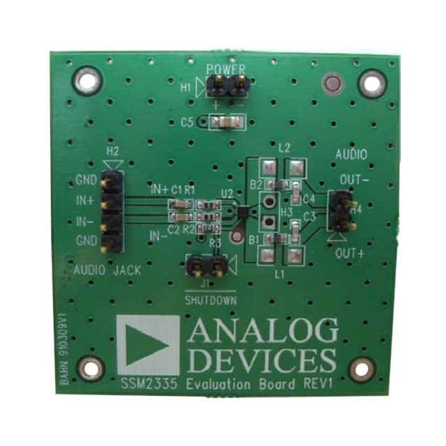 EVAL-SSM2335Z Analog Devices Inc.                                                                    BOARD EVAL FOR SSM2335