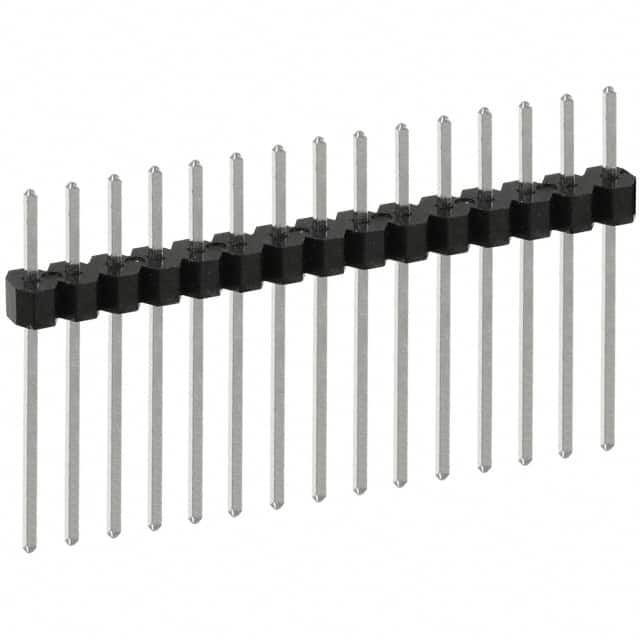 PEC15SAGN Sullins Connector Solutions                                                                    CONN HEADER .100 SINGL STR 15POS