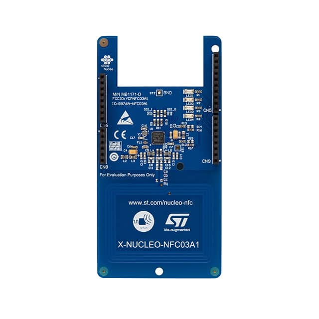 X-NUCLEO-NFC03A1 STMicroelectronics                                                                    NUCLEO BOARD CR95HF NFC