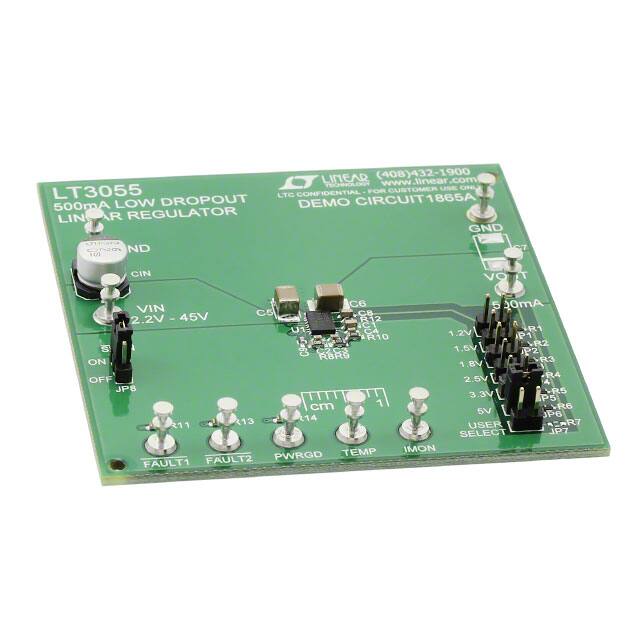 DC1865A Linear Technology/Analog Devices                                                                    EVAL BOARD LDO REG LT3055