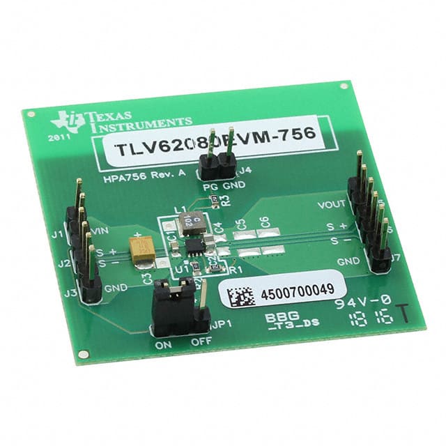 TLV62080EVM-756 Texas Instruments                                                                    EVAL MODULE FOR TLV62080-756