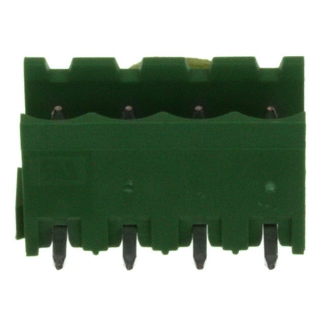 282811-4 TE Connectivity AMP Connectors                                                                    TERM BLOCK HDR 4POS 90DEG 5MM