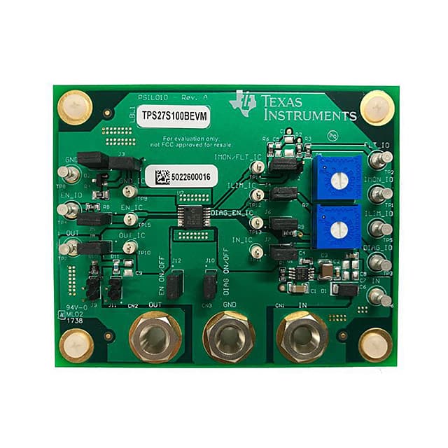TPS27S100BEVM Texas Instruments                                                                    TPS27S100BEVM