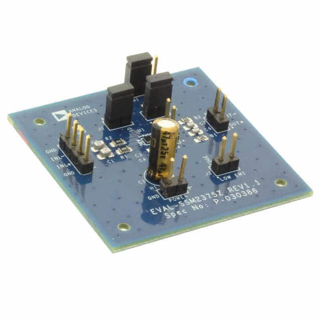 EVAL-SSM2375Z Analog Devices Inc.                                                                    BOARD EVALUATION FOR SSM2375