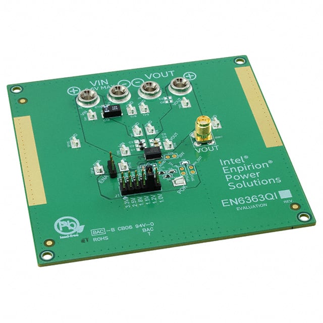 EVB-EN6363QI Intel FPGAs/Altera                                                                    EVAL BOARD DC/DC CONVERTER