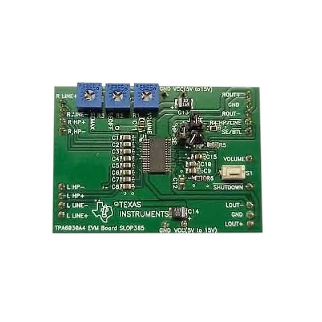 TPA6030A4EVM Texas Instruments                                                                    EVAL MOD FOR TPA6030A4