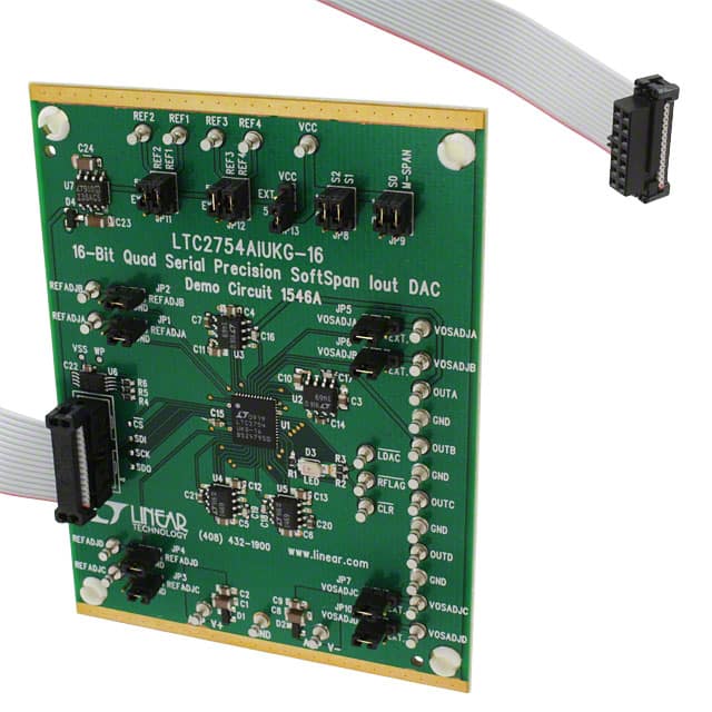 DC1546A Linear Technology/Analog Devices                                                                    BOARD DAC LTC2754-16