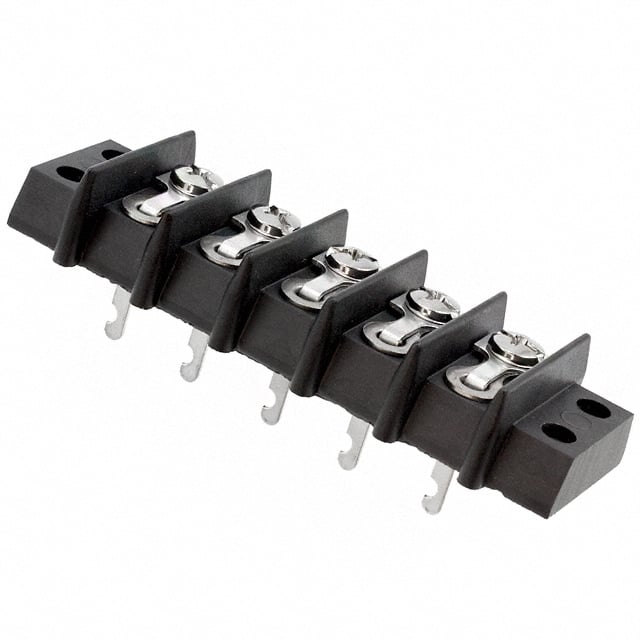 5-142-Y Cinch Connectivity Solutions                                                                    CONN BARRIER STRIP 5CIRC 0.563