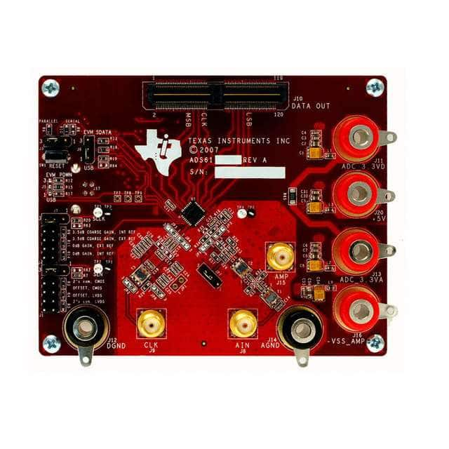 ADS6122EVM Texas Instruments                                                                    EVAL MODULE FOR ADS6122